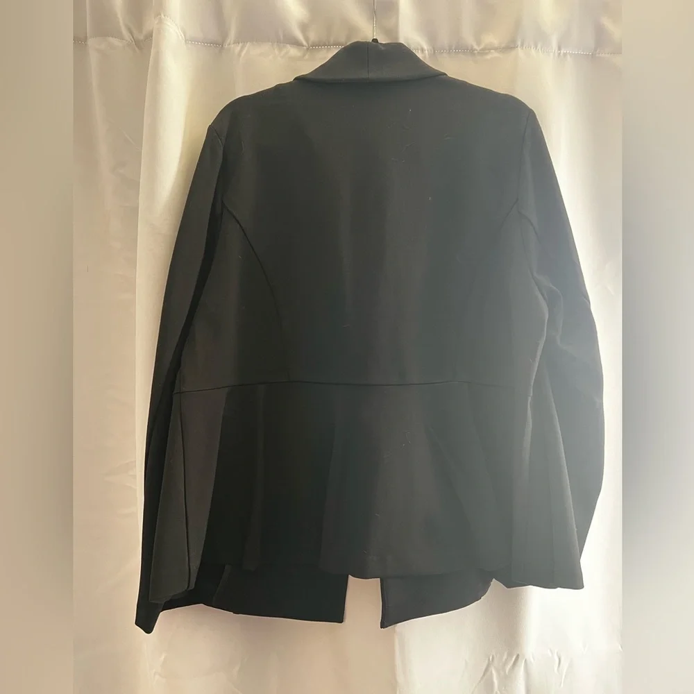 Torrid Studio Luxe Ponte Peplum Blazer - Picture 3 of 6